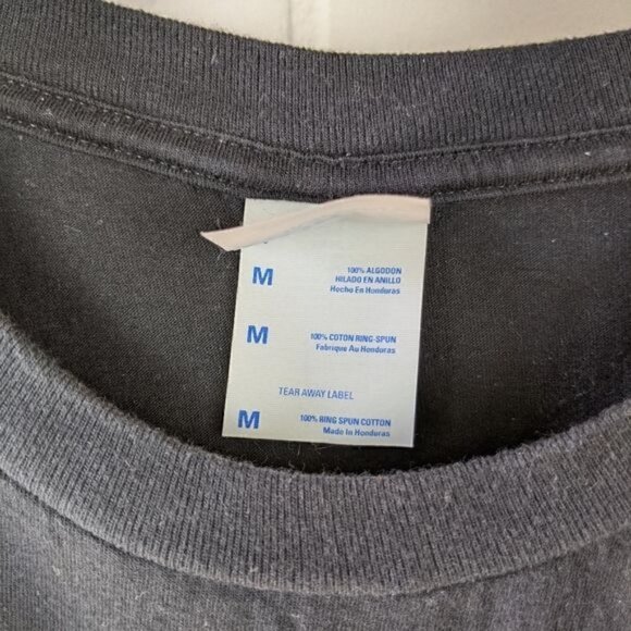 Port & Company Black "Level 18 Unlocked" Tee Men's Teens Medium - Picture 5 of 5